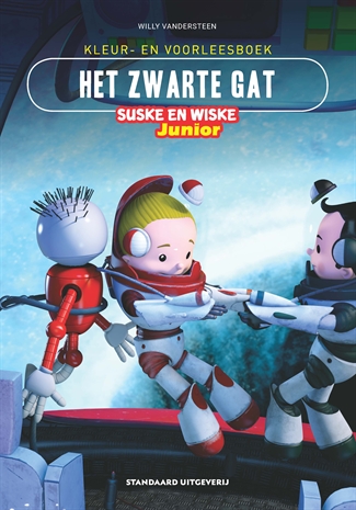Kleur-/voorleesboek Het zwarte gat