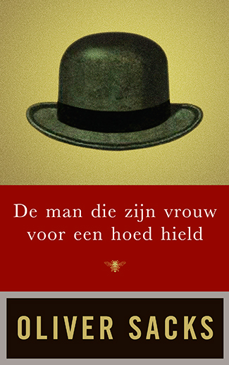 De man die zijn vrouw voor een hoed hield